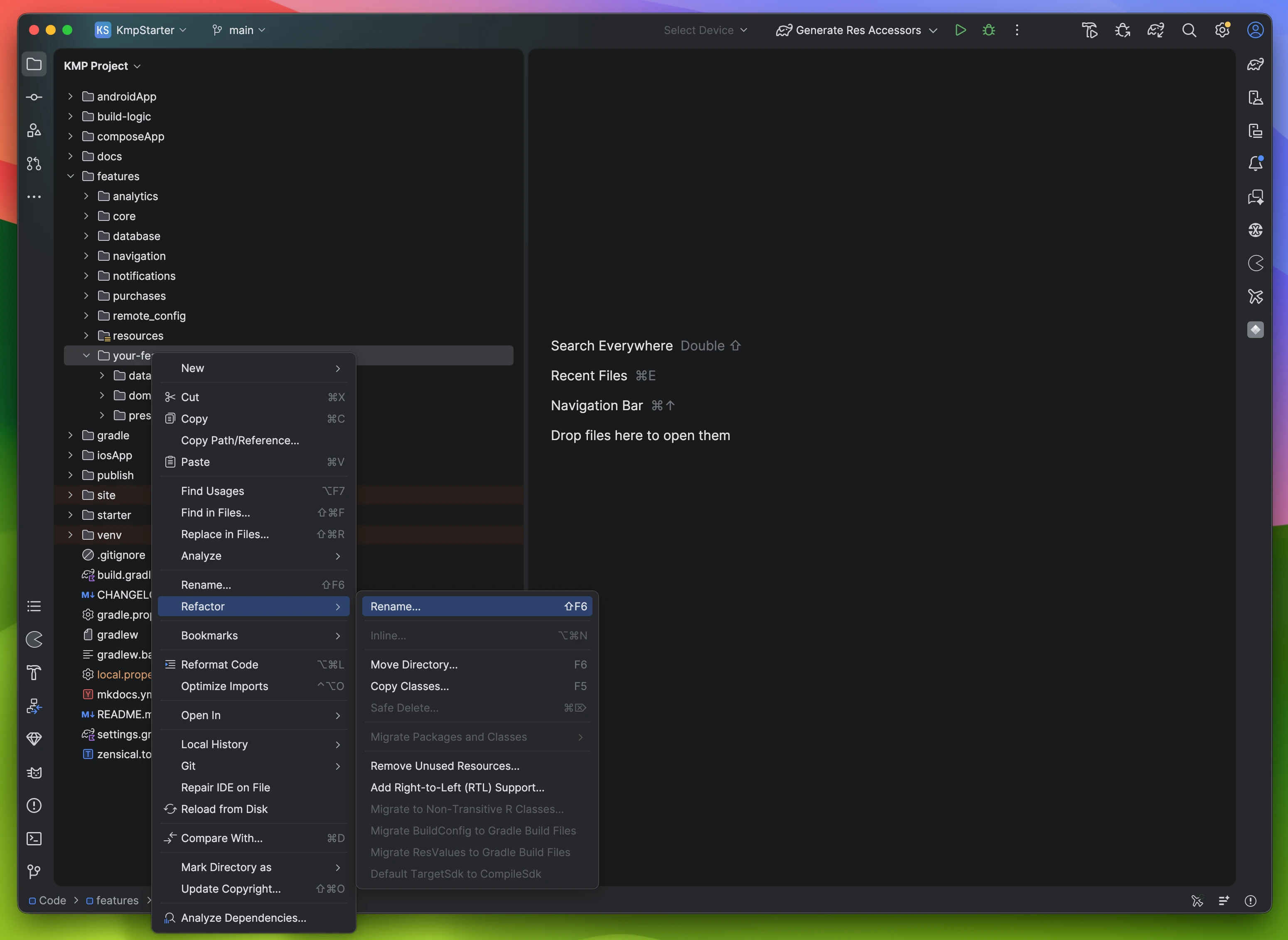 Refactor Step 0